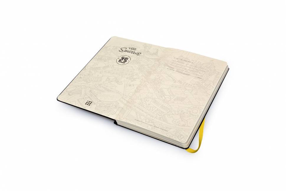 Середній блокнот Moleskine The Simpsons чисті аркуші чорний