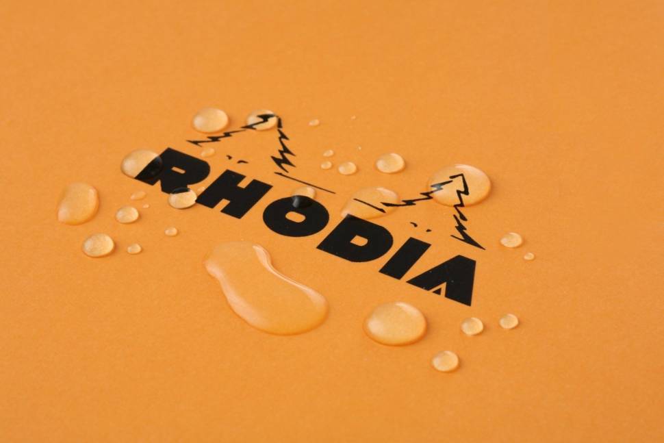 Блокнот Rhodia Pad Оранжевый, клетка, 10,5х15 см