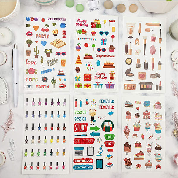 Стикербук MriyTaDiy Stripes Розовый