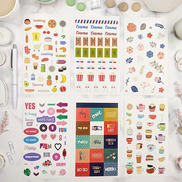 Стикербук MriyTaDiy Stripes Розовый