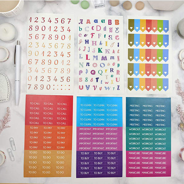 Стикербук MriyTaDiy Stripes Розовый