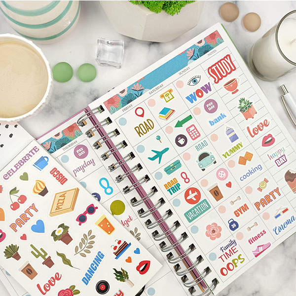 Стикербук MriyTaDiy Stripes Розовый