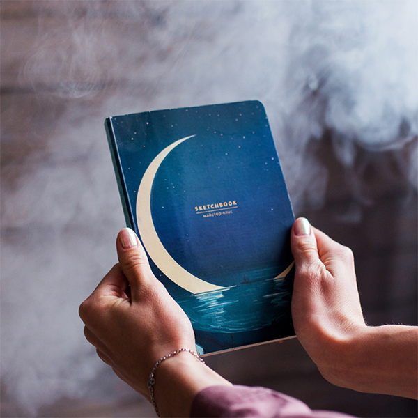 Скетчбук Gifty Moon