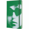 Средний блокнот Moleskine Bob Dylan Твердая обложка Зеленый Линия