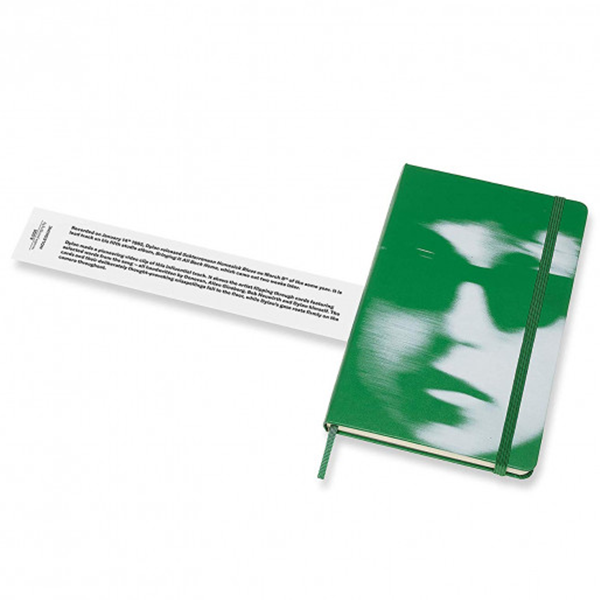Средний блокнот Moleskine Bob Dylan Твердая обложка Зеленый Линия