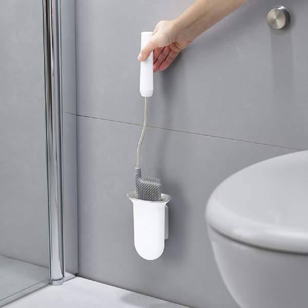 Йоржик Туалетний Настінний Joseph Joseph Flex Білий