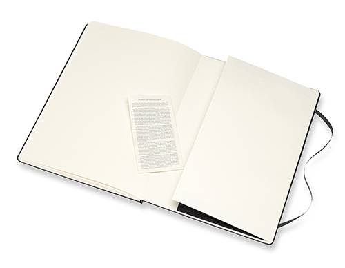 Большой Блокнот Moleskine Art А4 Акварель Черный