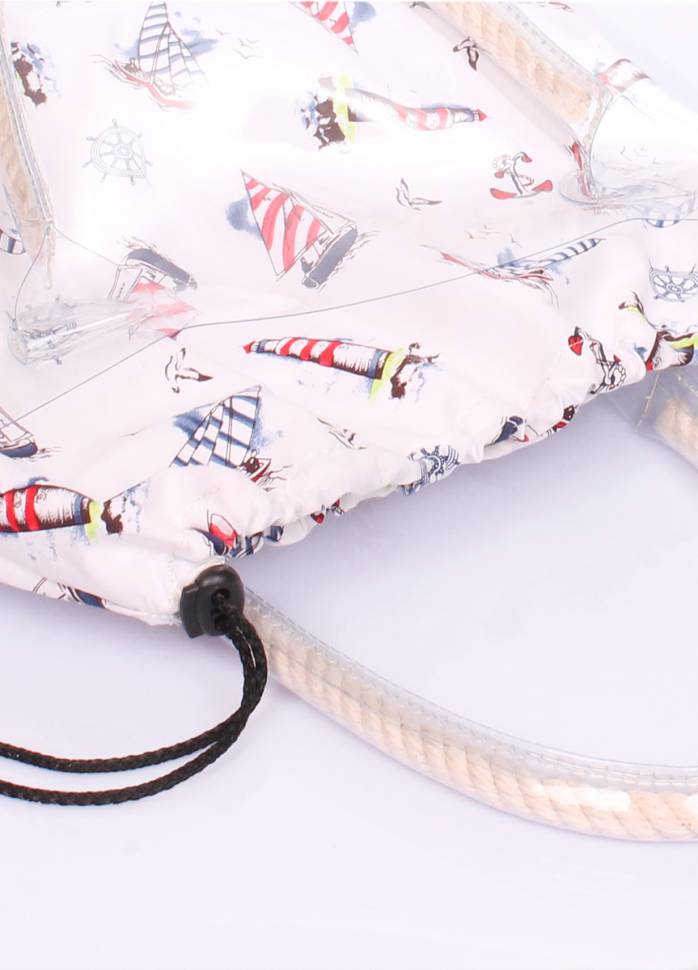 Прозрачная сумка Poolparty Fresh Marine