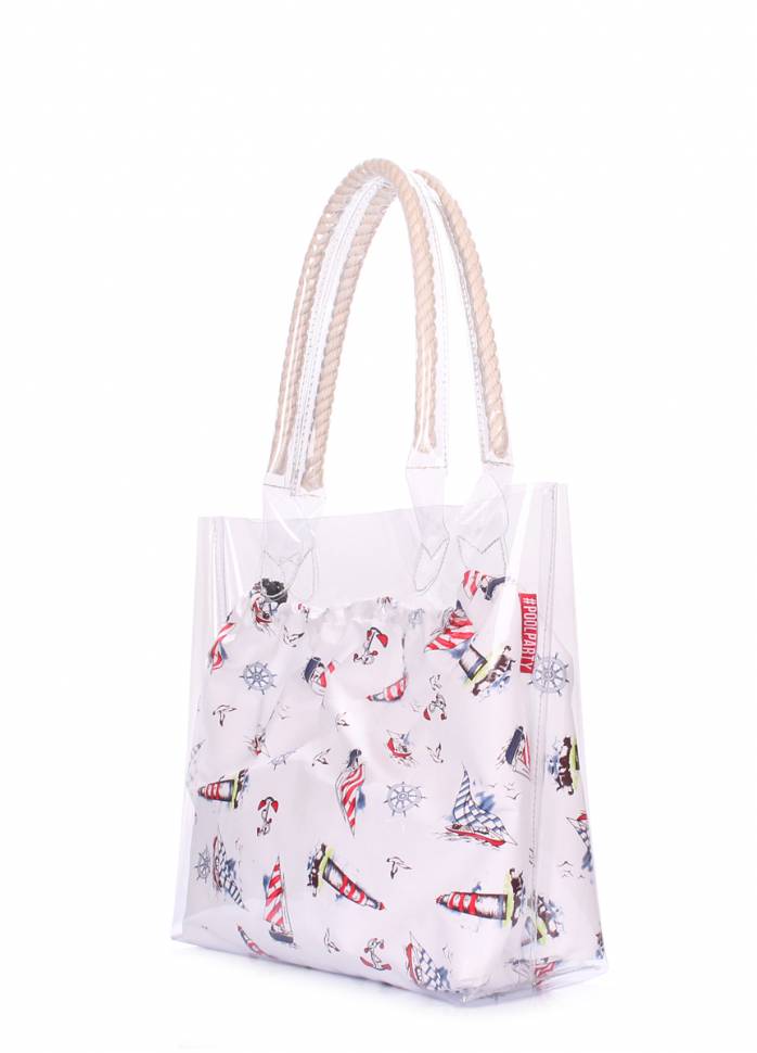 Прозрачная сумка Poolparty Fresh Marine