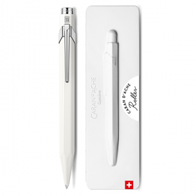 Ручка-роллер Caran d'Ache 849 Белая + box