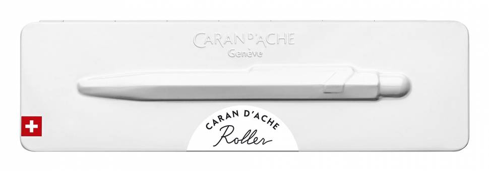 Ручка-роллер Caran d'Ache 849 Белая + box
