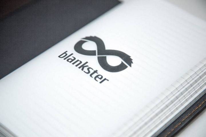 Кожаный блокнот Blankster Megapolis Темно-синий Кожаный блокнот Blankster Megapolis Темно-синий