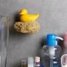 Держатель для губки Qualy Duck Sponge Yellow