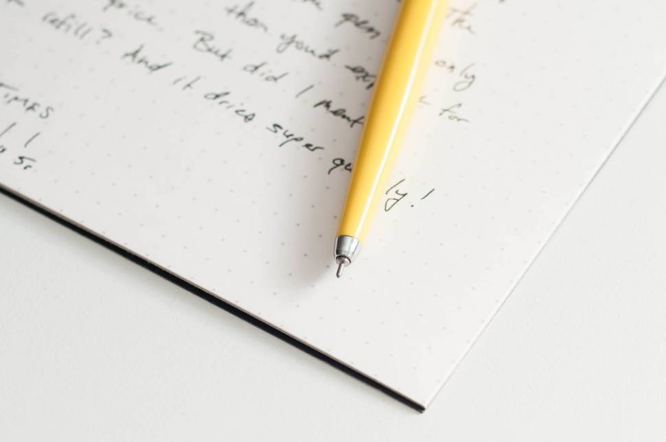 Ручка-роллер OHTO Quick Dry Gel Roller Rays 0,5 Желтая