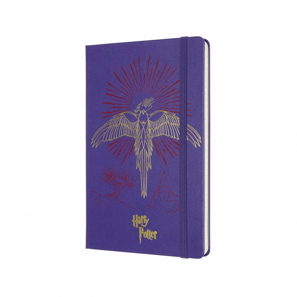 Средний блокнот Moleskine Harry Potter 5/7 Фиолетовый в линию