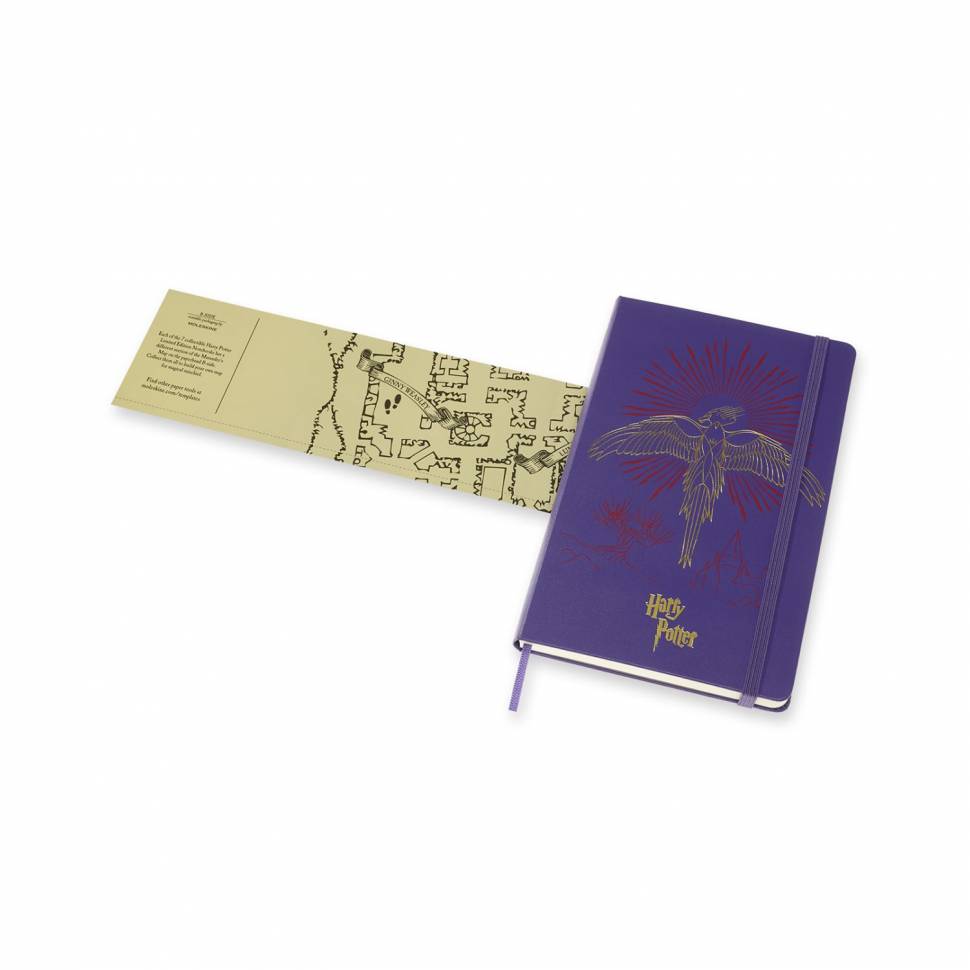 Средний блокнот Moleskine Harry Potter 5/7 Фиолетовый в линию