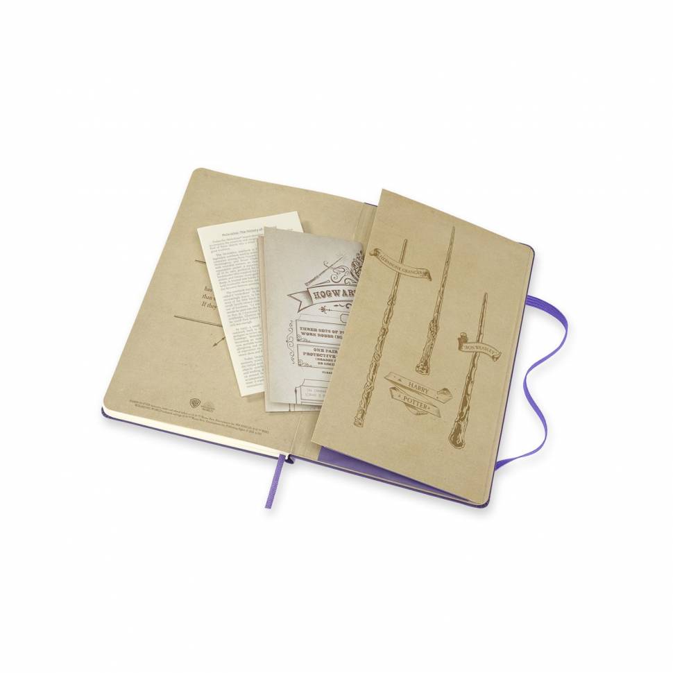 Средний блокнот Moleskine Harry Potter 5/7 Фиолетовый в линию