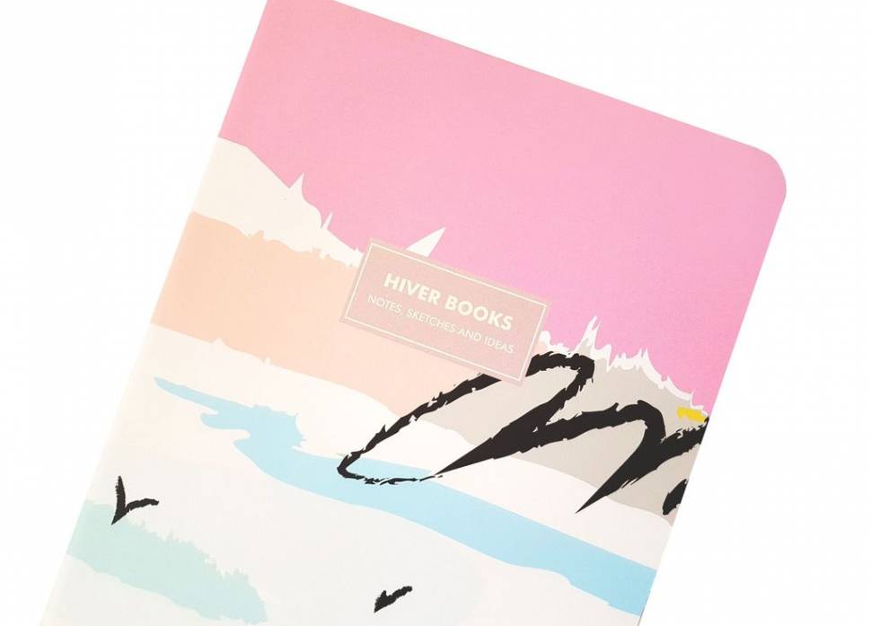 Скетчбук Hiver Books Flush A5 (144 стр)