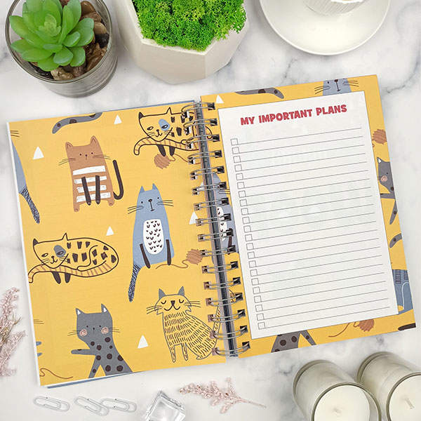 Блокнот на пружине MriyTaDiy Собачки