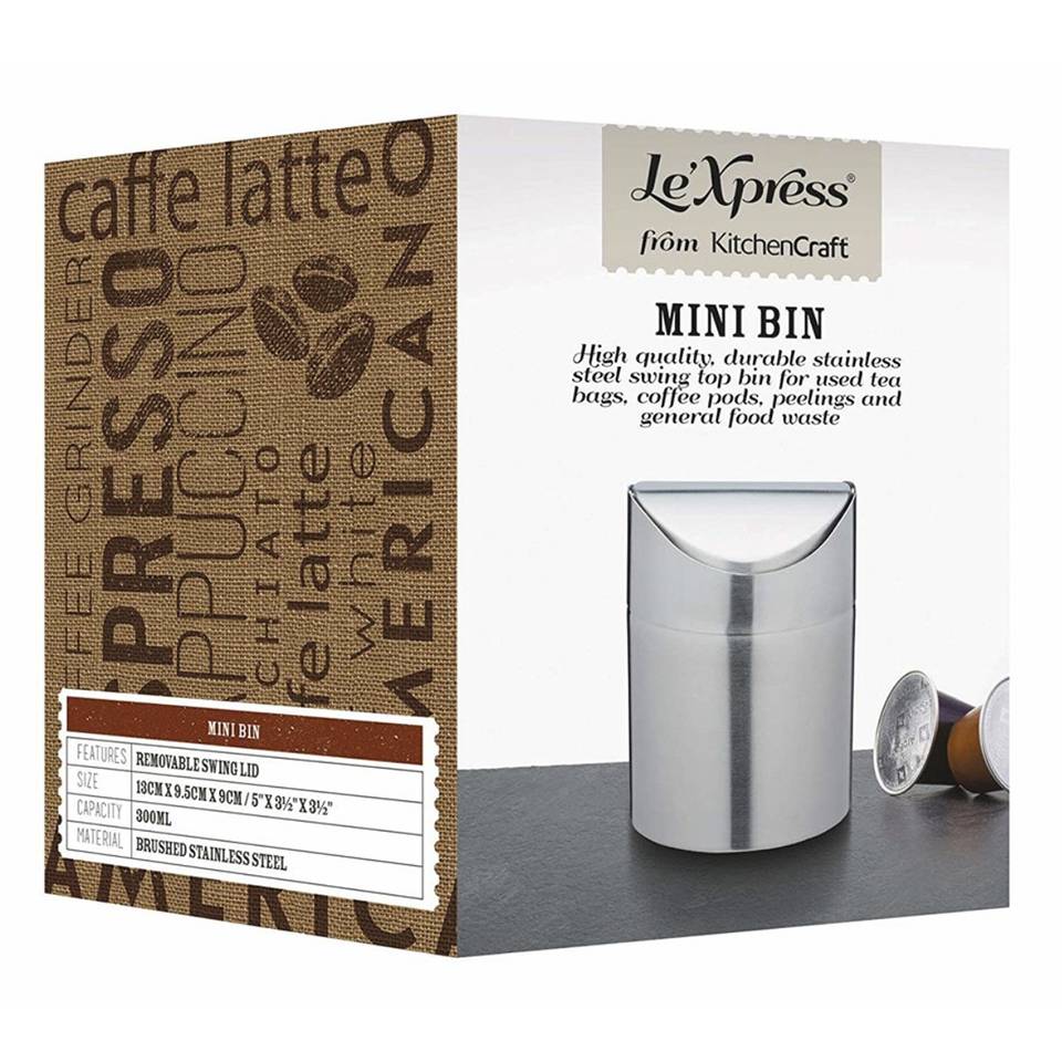 Настольный мини контейнер для мусора Le’Xpress KitchenCraft