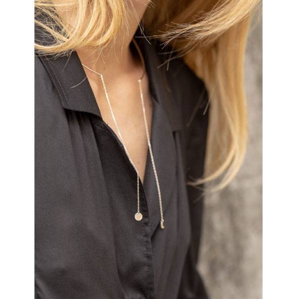 Чокер из серебра Côte & Jeunot Луны