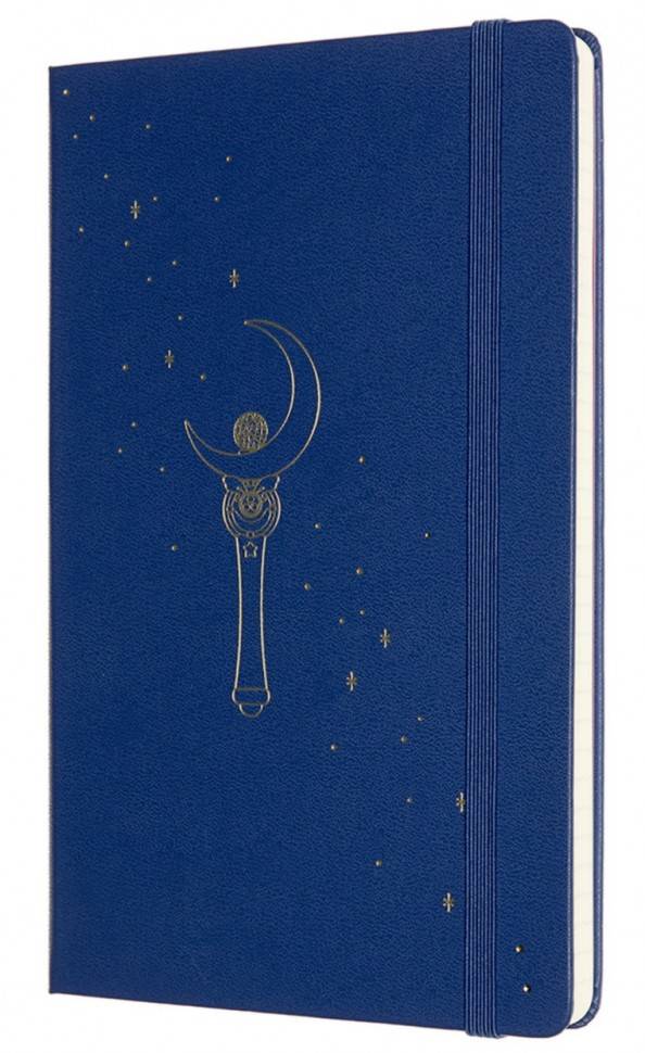 Середній Блокнот Moleskine Sailor Moon Синій Лінія