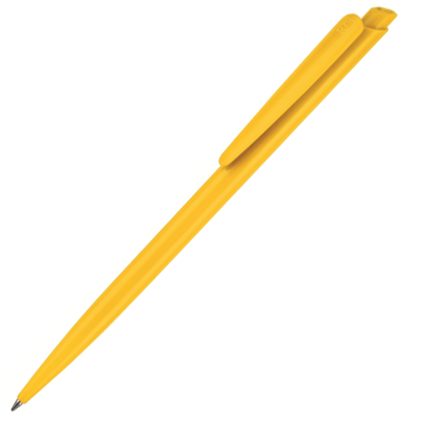 Ручка Кулькова Dart Basic Пластикова Жовта