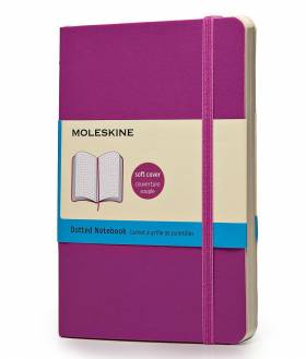 Карманный блокнот Moleskine Classic Мягкая обложка Розовый Точка
