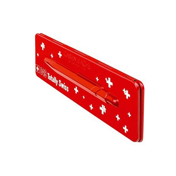 Ручка Caran d'Ache 849 Totally Swiss Прапор Швейцарії + подарунковий футляр