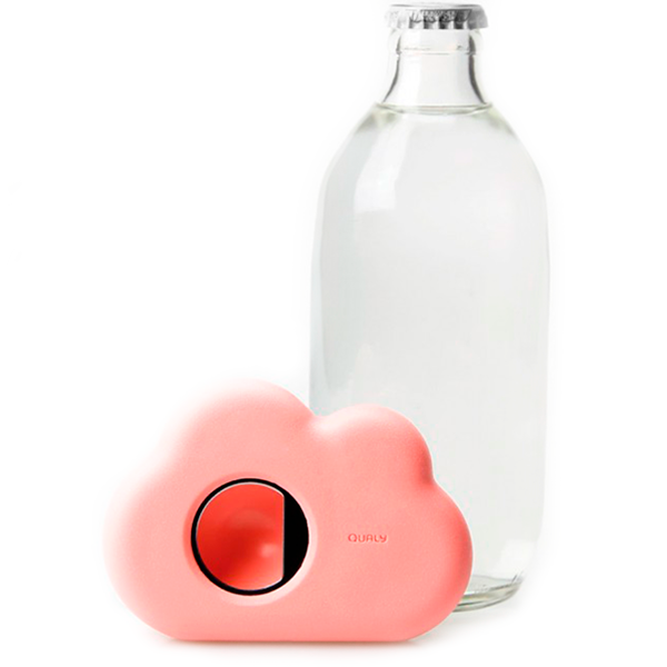 Открывалка для бутылок Qualy Cloud Розовая