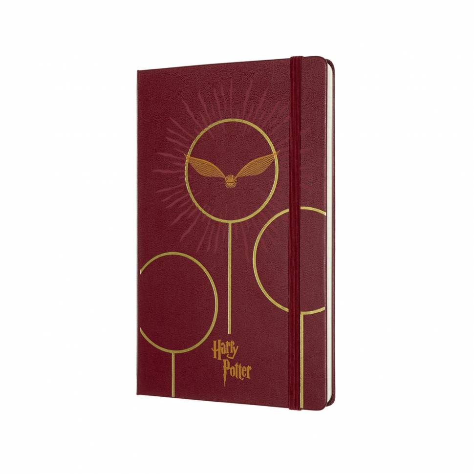 Средний блокнот Moleskine Harry Potter 6/7 Бордо в линию
