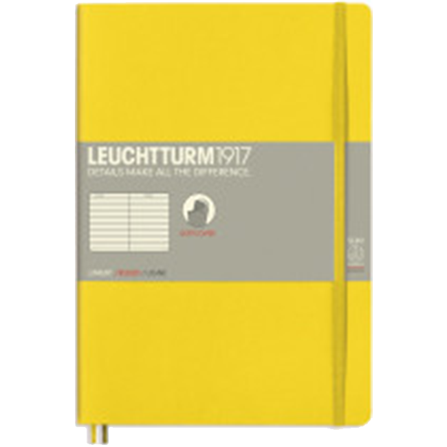 Блокнот Leuchtturm1917 М&#39;який Composition Жовтий Лінія (355288)