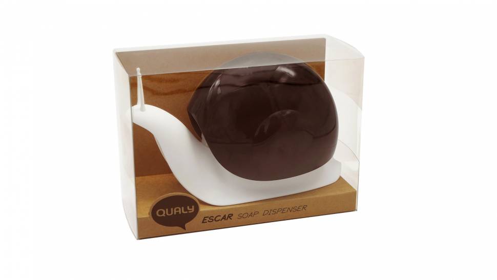 Диспенсер для жидкого мыла Escar Qualy Коричневый