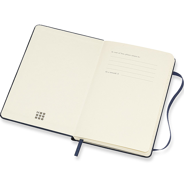 Карманный еженедельник с заметками Moleskine 2019 твердый Сапфир