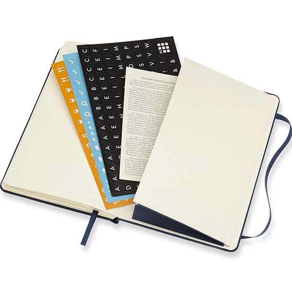 Карманный еженедельник с заметками Moleskine 2019 твердый Сапфир