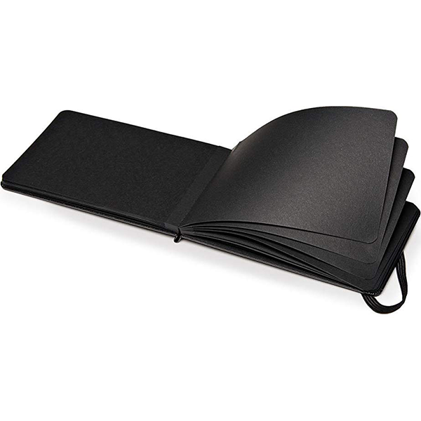 Карманный блокнот Moleskine с черными листами