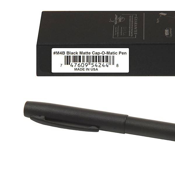 Ручка Cap-O-Matic Fisher Space Pen Чорна матова