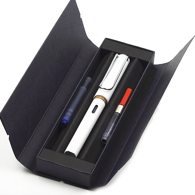 Картонный бокс для ручек Lamy E119 Черный (1-2 инструмента)