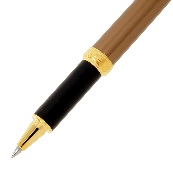 Керамическая ручка-роллер OHTO Words Коричневая