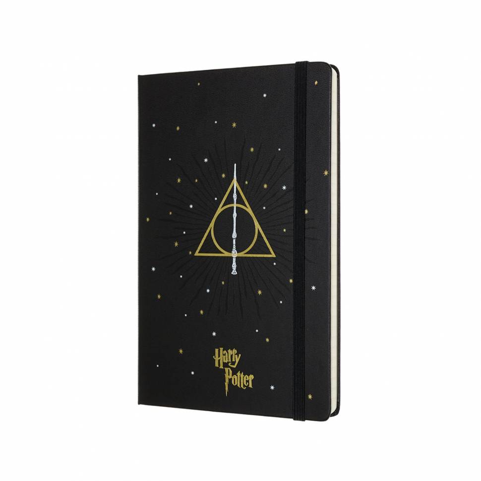 Средний блокнот Moleskine Harry Potter 7/7 Черный в линию