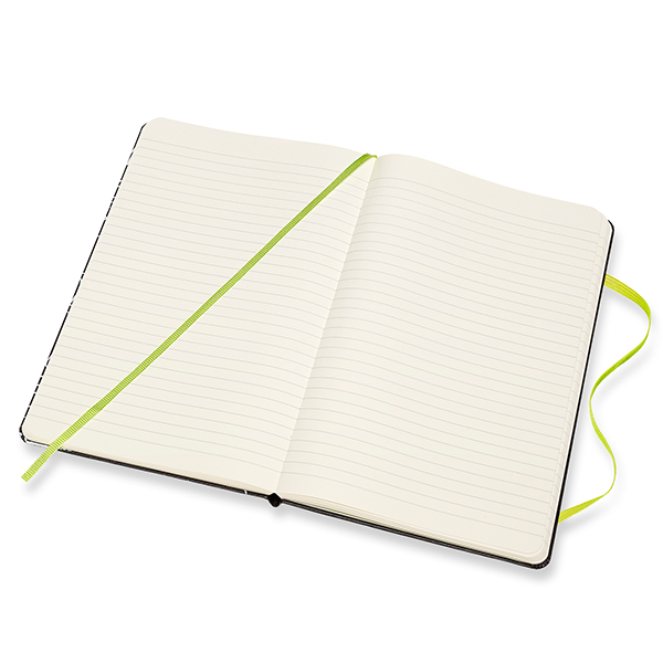 Средний блокнот Moleskine Basquiat Твердая обложка Черный Линия