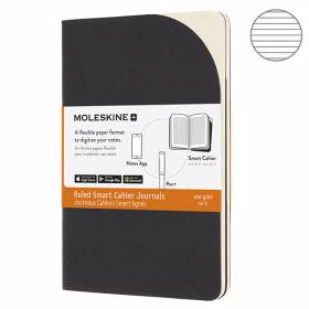 Кишеньковий Блокнот Moleskine Paper Tablet Cahier 2 шт Лінія Чорний