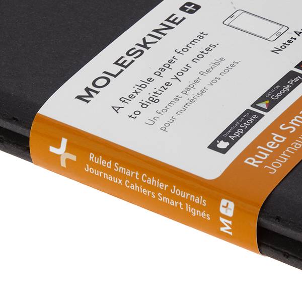 Карманный Блокнот Moleskine Paper Tablet Cahier 2 шт Линия Черный