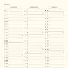 Средний Еженедельник  в колонках Leuchtturm1917 Тихоокеанский зеленый 2020 (360020)
