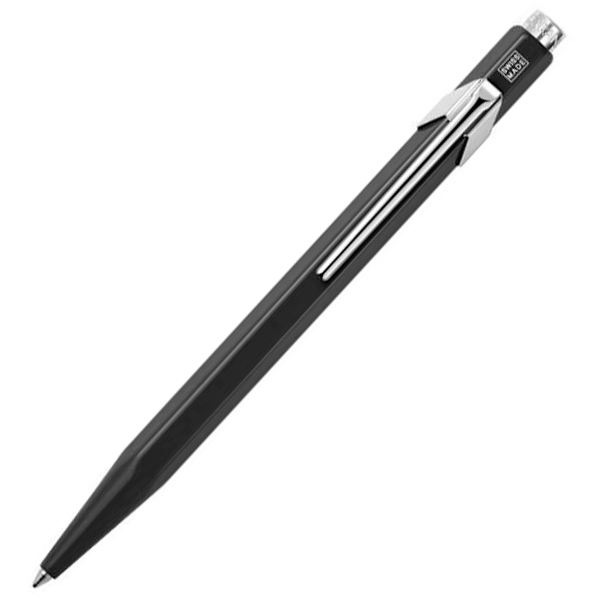 Ручка Caran d'Ache 849 Classic черная Синий стержень