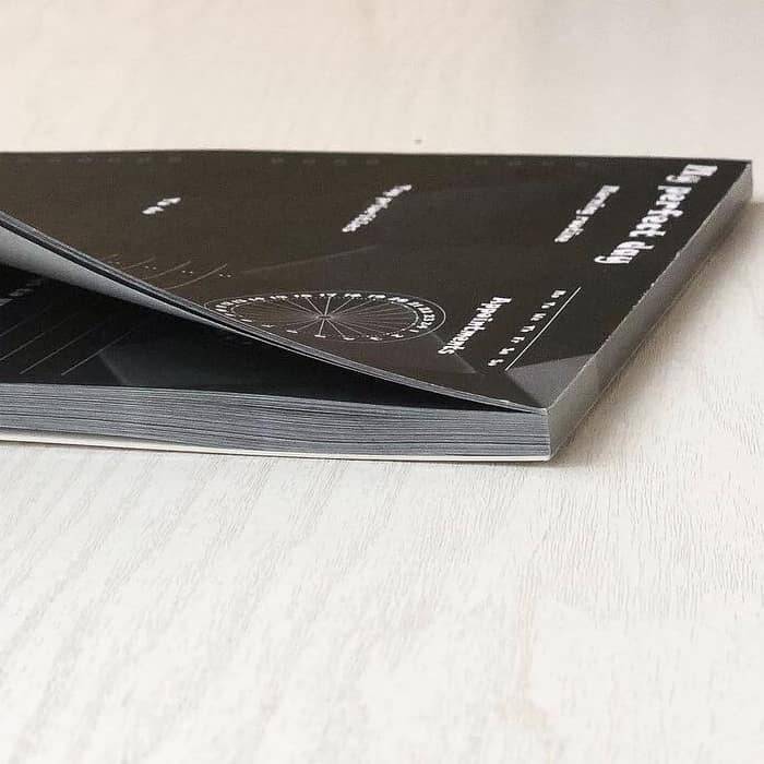 Отрывной ежедневник My Perfect Day Черный + ручка A5 62 листа