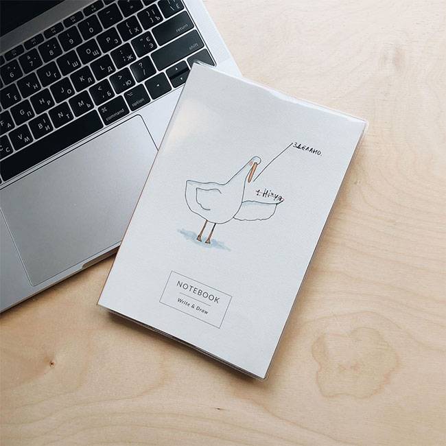 Блокнот Gifty Гусь Здєлано