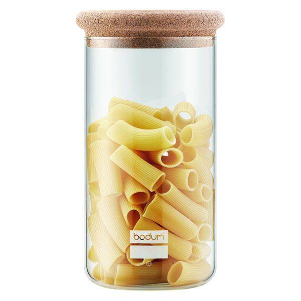 Банка для сыпучих продуктов Bodum Cork Line 1 л