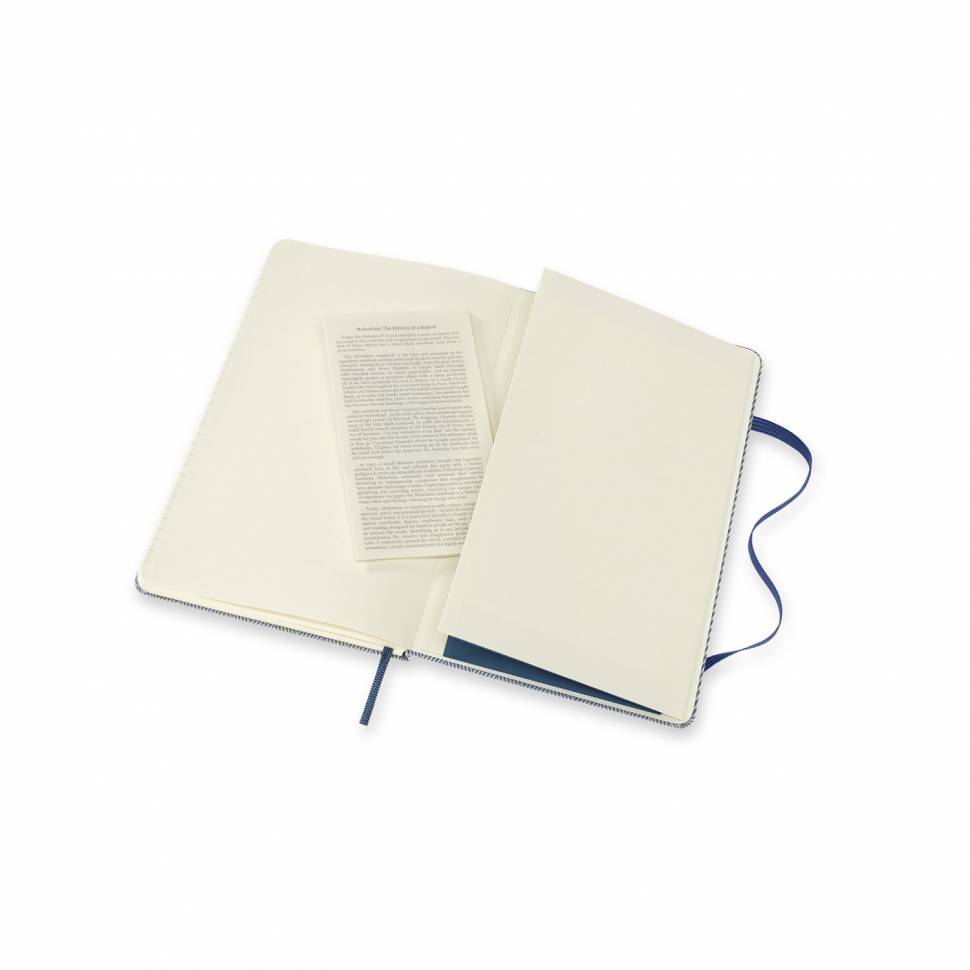 Средний блокнот Moleskine Blend 20 Синий Канва в точку