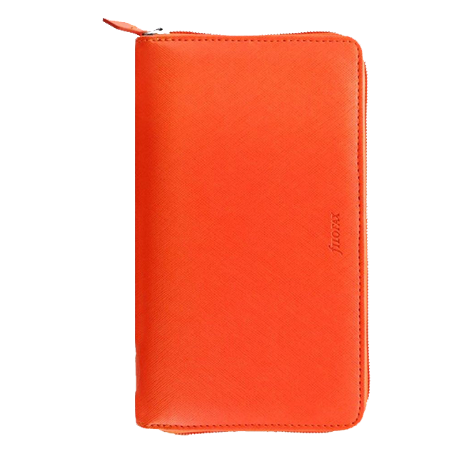 Органайзер Filofax Saffiano Compact Zip Bright Orange (022591)